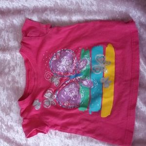A butterfly 6-9m shirt